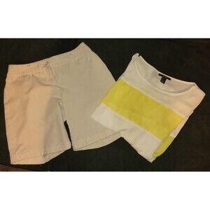 Forever 21 Striped Top Size Small Victoria Secret Shorts Size 2